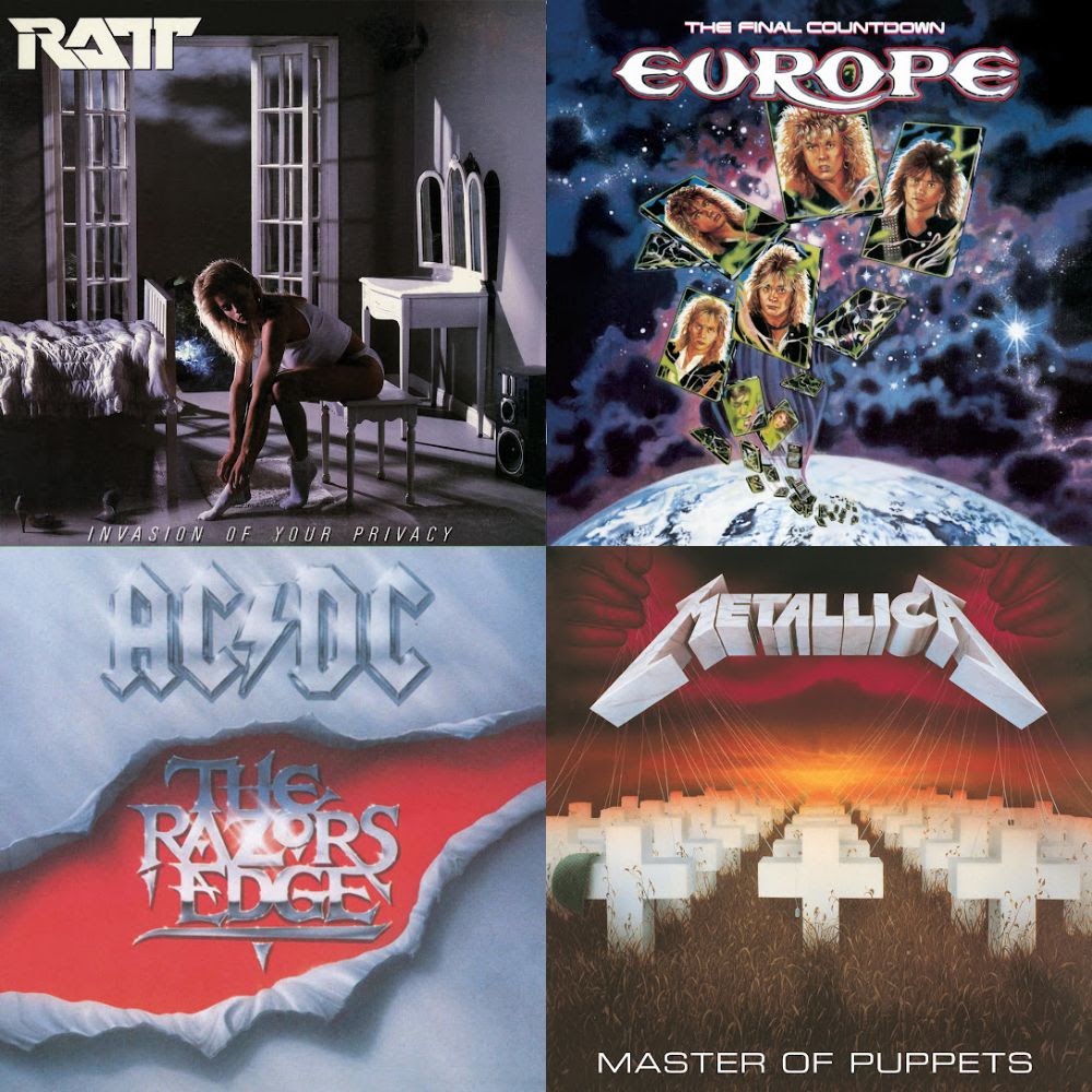 80s heavy band collection