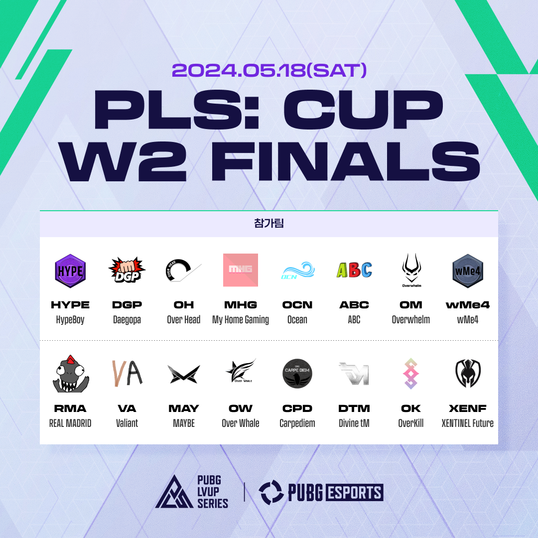 Post from PUBG Esports KR