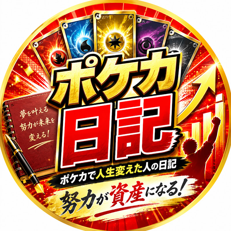ポケカで人生変えた人の日記 YouTubeチャンネル画像