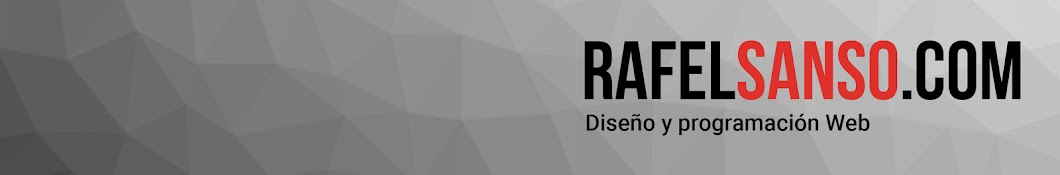 Rafel SansÃ³ - DiseÃ±o y programaciÃ³n Web رمز قناة اليوتيوب