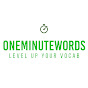 OneMinuteWords logo