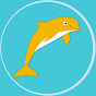 Dolphin for Arabic logo