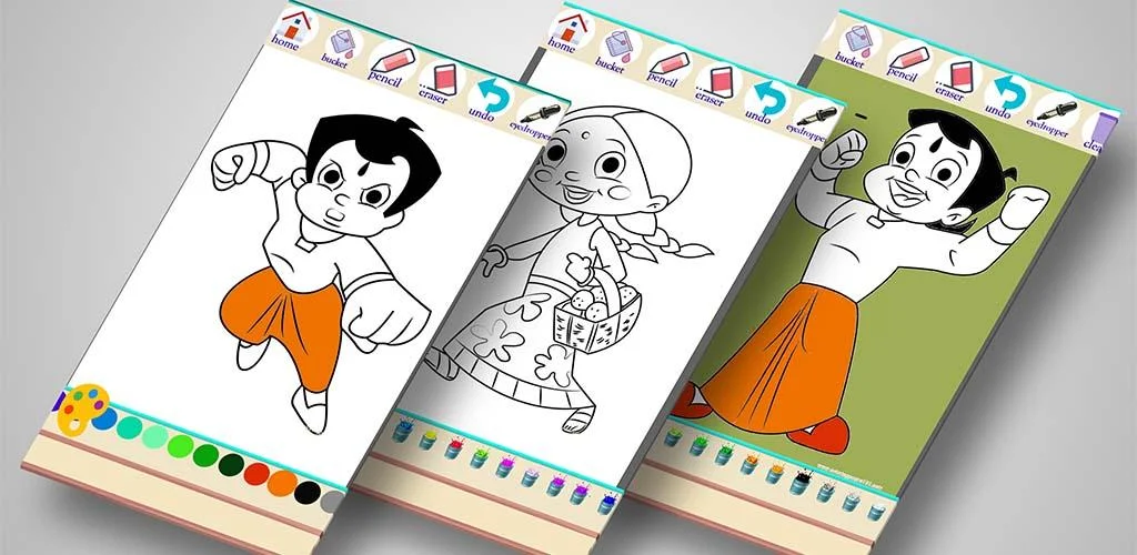 Chhota Bheem Coloring Book Apk For Android Sailendra