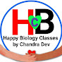 Happy Biology classes by Chandra Dev logo
