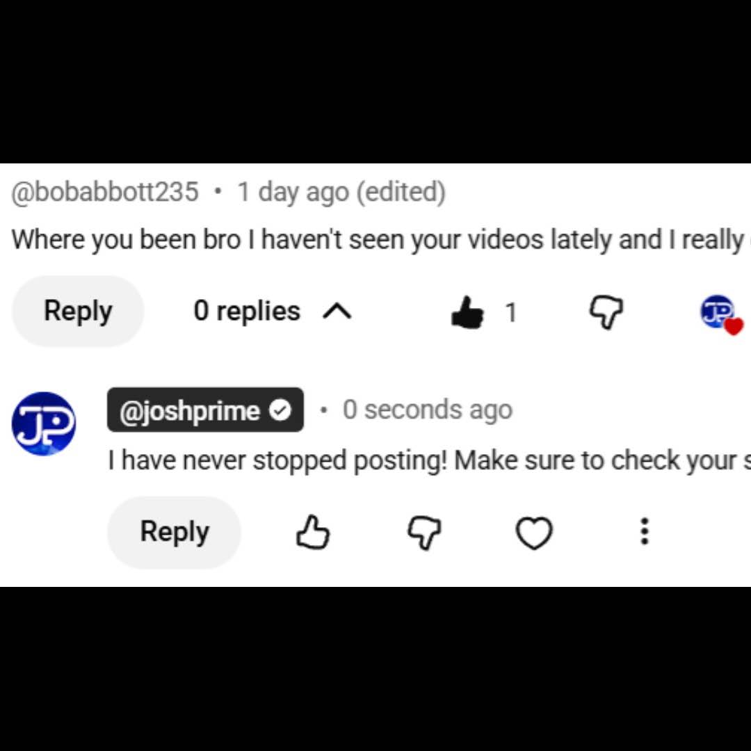 Post from Josh Prime