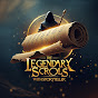 The Legendary Scrolls with Storyteller logo