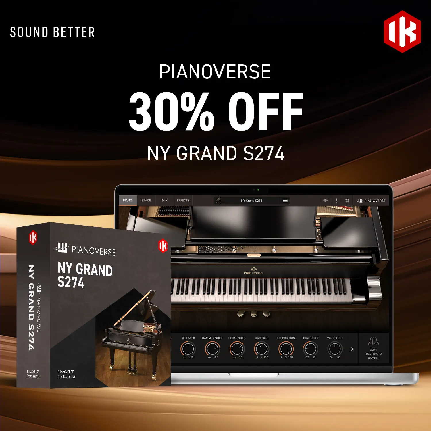 [Added Pianoverse MAX, MODO MAX, SampleTank 4 MAX v2] Hammond B-3X and Pianoverse NY Grand S274 on sale
