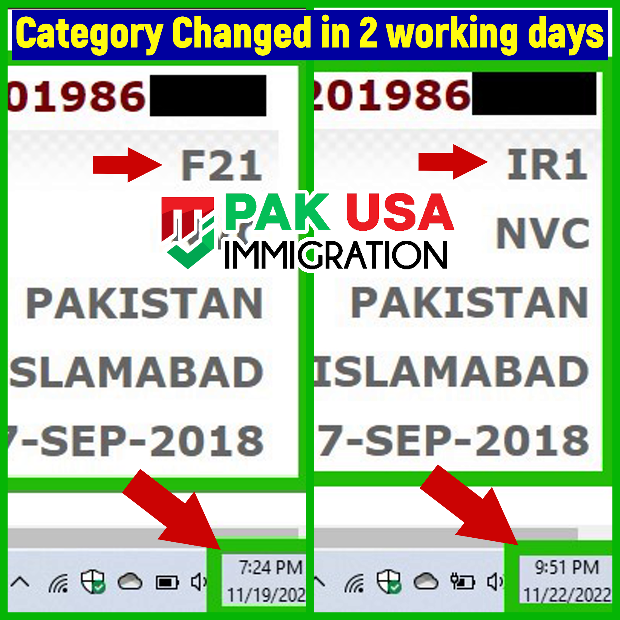 Post from Pak USA Immigration