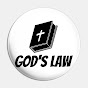 GOD LAW THE BIBLE WORD OF GOD. logo