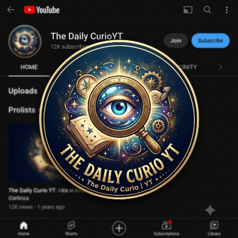 The Daily Curio yt channel logo