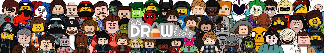 Let's draw kids YouTube channel avatar