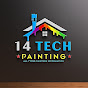 14 tech painting  logo