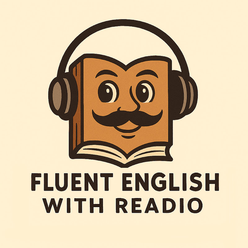 Fluent English with Readio Logo