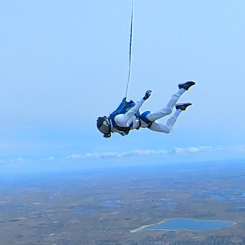 Testing Fake parachute From Amazon . Parachute landing. #skydiving #amazon #shorts