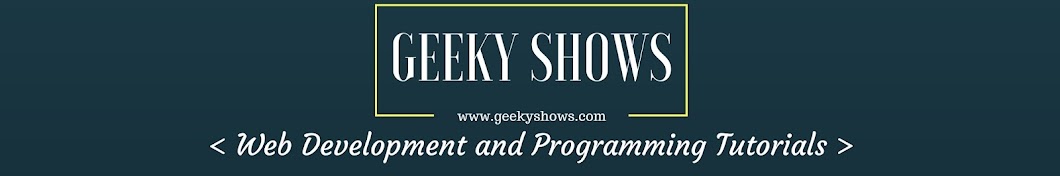 Geeky Shows Avatar del canal de YouTube
