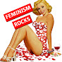 FEMINISM ROCKS logo
