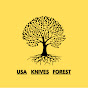 USA Knives Forest logo