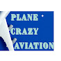 Plane crazy aviation logo