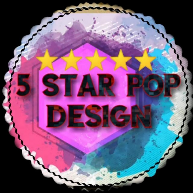 5 star pop design 