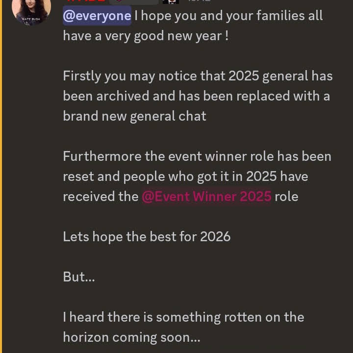 Post from Darkness Takeover Plus