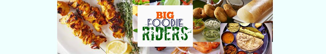 Big Foodie Riders!! Avatar de canal de YouTube