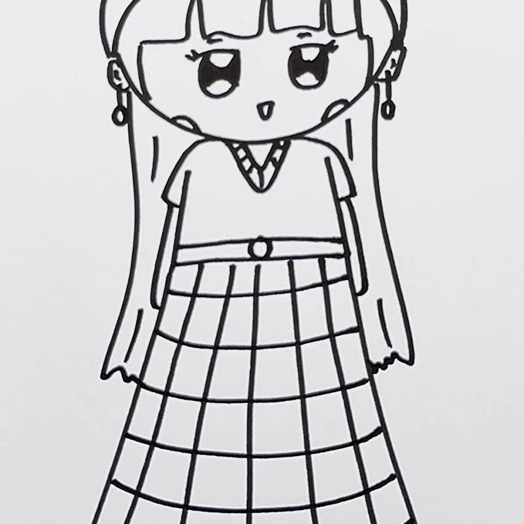 美術科の女子高生が描きました♪ YouTube