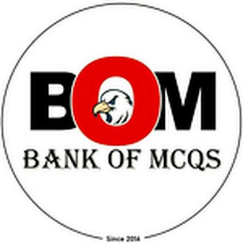 Bank of MCQs