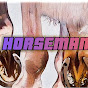 Horse man logo