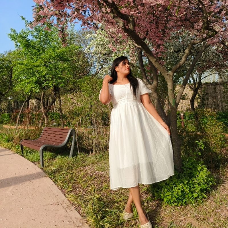 Chennai ponnu in Korea