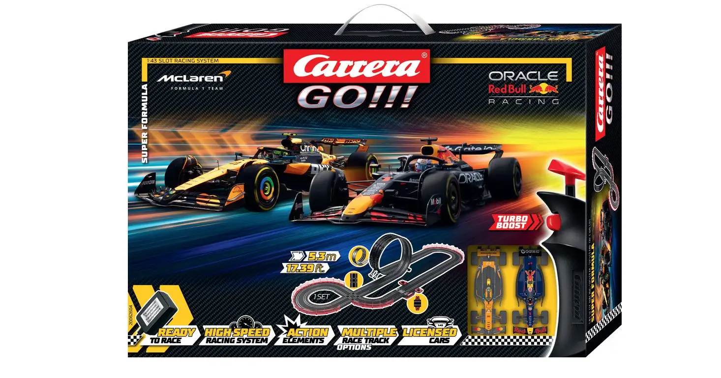 Carrera porta la Formula 1 sotto l’albero con nuovi set da corsa high-tech