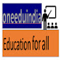 oneeduindia logo