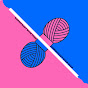 Mixed knitting logo