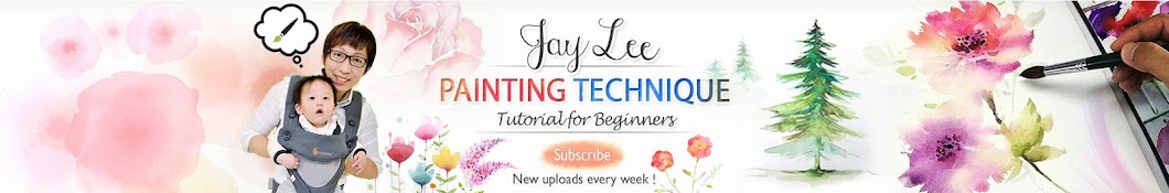 Jay Lee Watercolor Painting Avatar de canal de YouTube