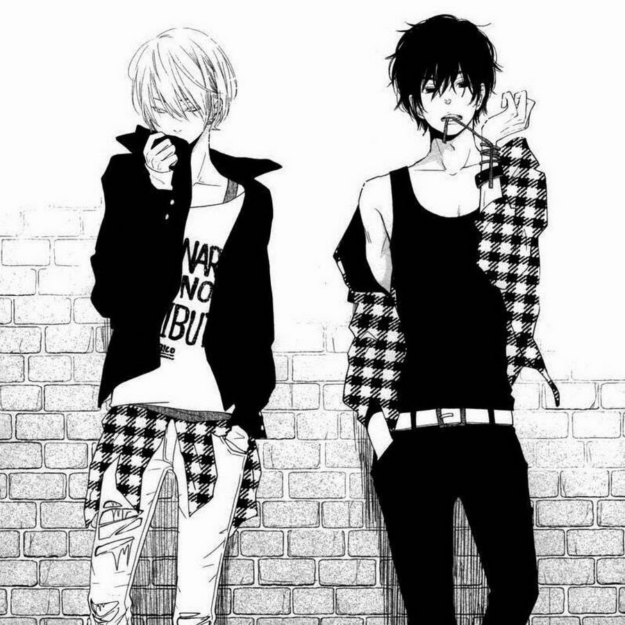 Anime Boy White Hair Twins The Best Undercut Ponytail