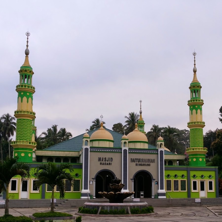 Hasil gambar untuk masjid baiturrahman sungayang