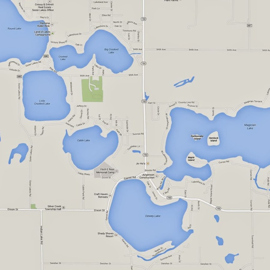 Sister Lakes Michigan YouTube