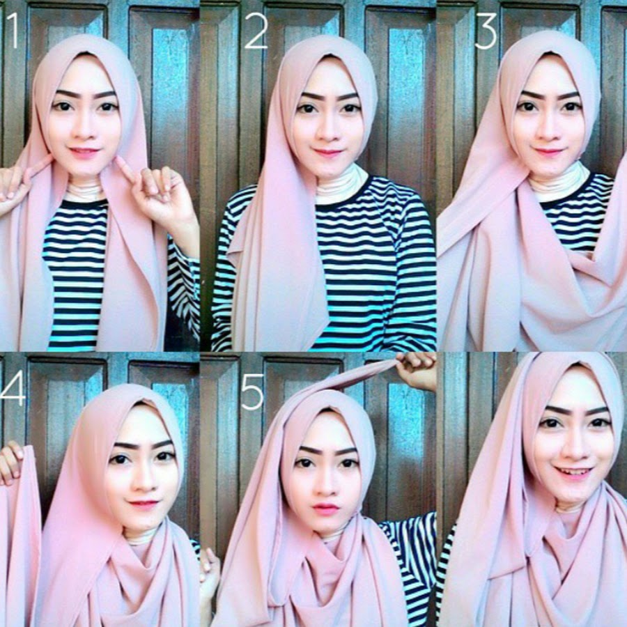 Gambar Model Hijab Pashmina Untuk Kebaya Modernhijab77