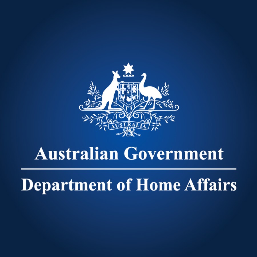 Australian Department of Home Affairs YouTube