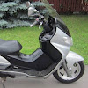 The journey on the scooter