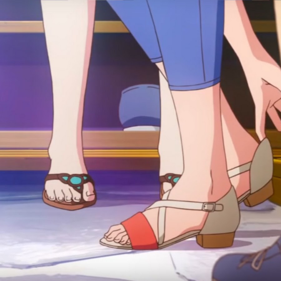 Anime Girls Feets - YouTube