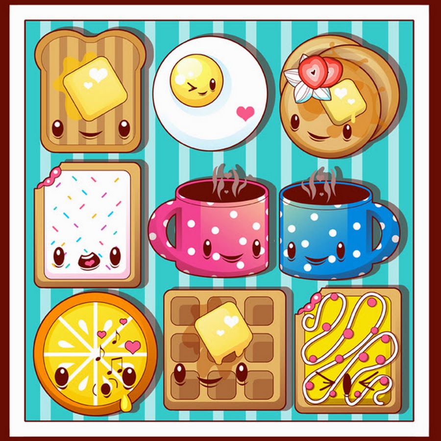 RÃ©sultat de recherche d'images pour "kawaii breakfast"