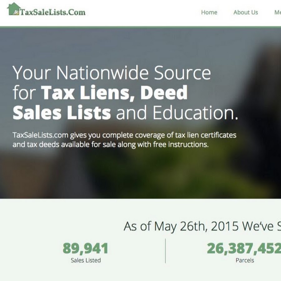 Tax Sale Lists YouTube