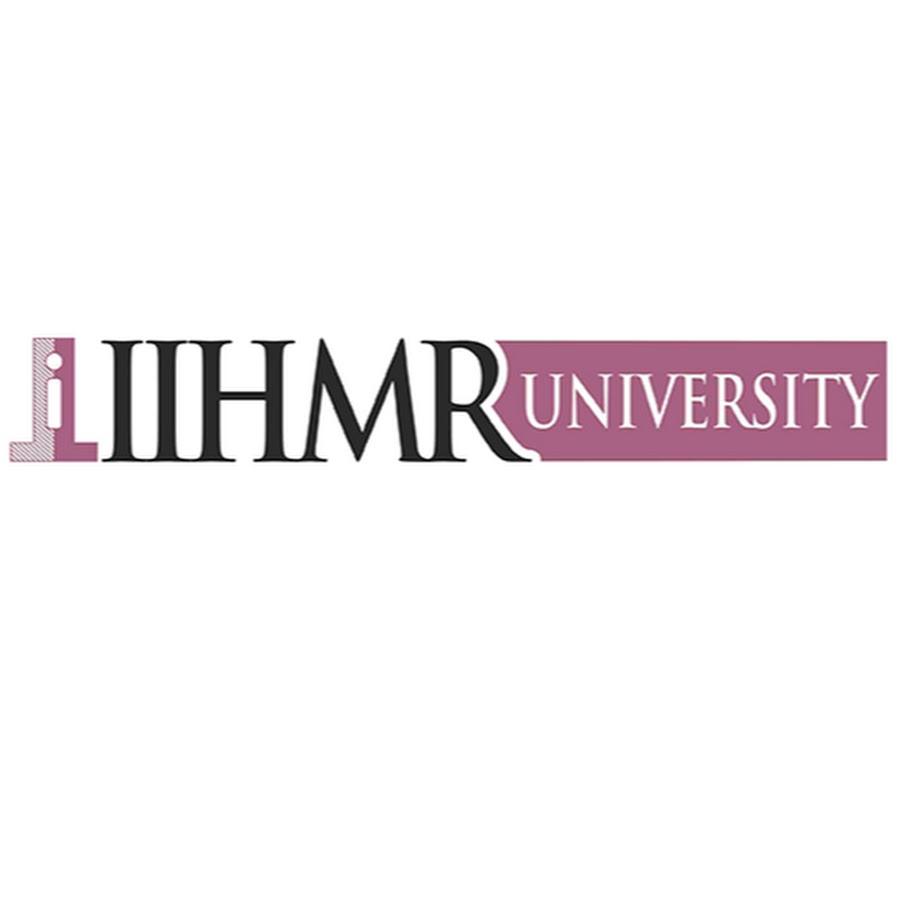 IIHMR University YouTube