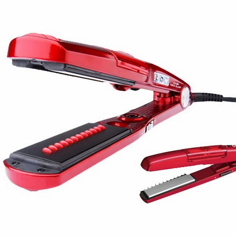 Prancha I Steamer Titanium Conair Polishop - YouTube