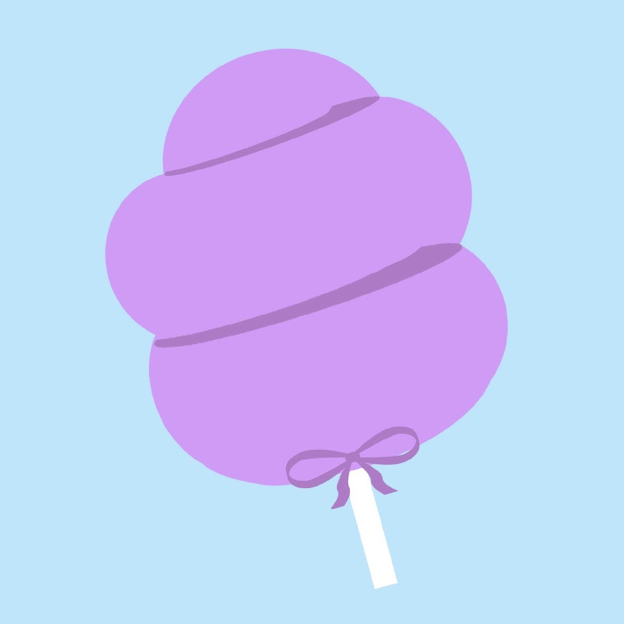 Purple cotton candy YouTube