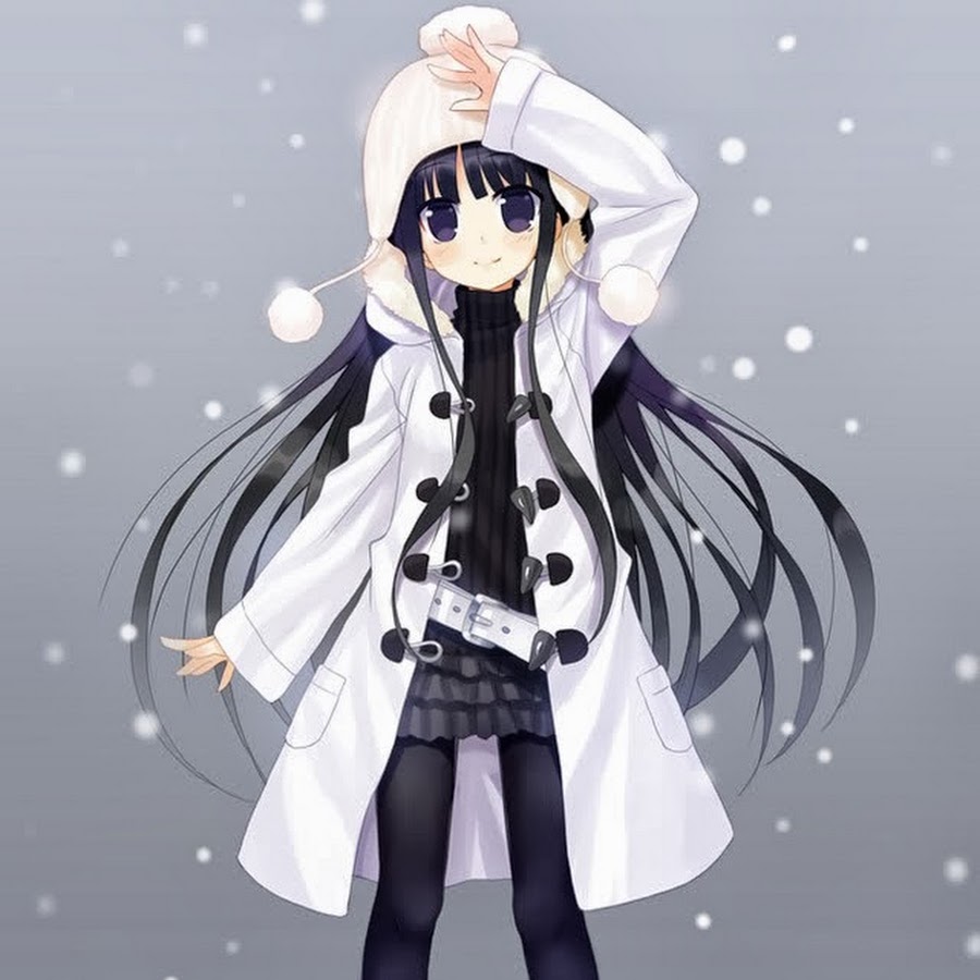 Inspirational Anime Girl In Winter Coat - home wallpaper