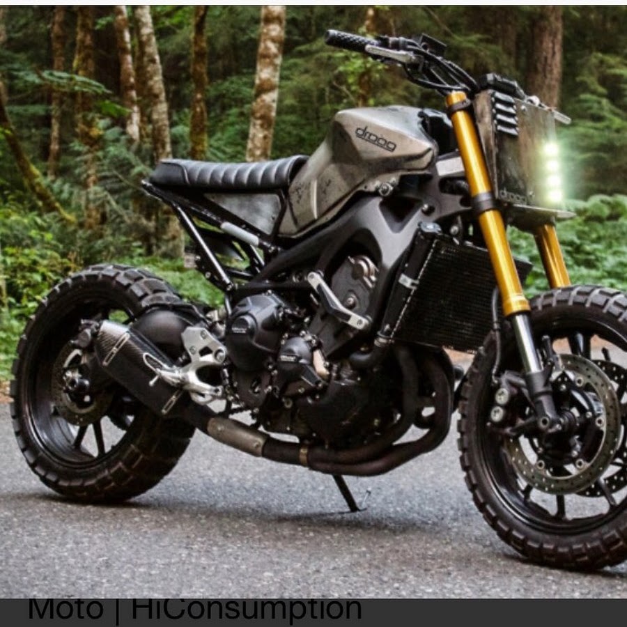 Yamaha MT 07 Скрамблер