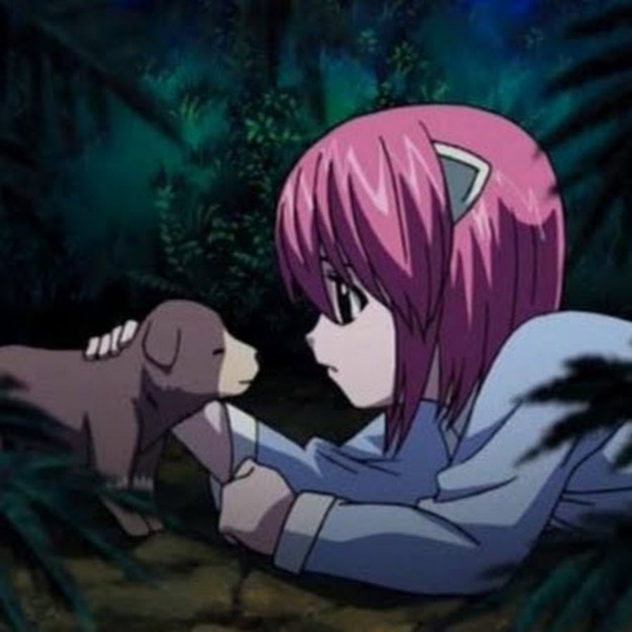 Эльфийская песнь картины из опенинга