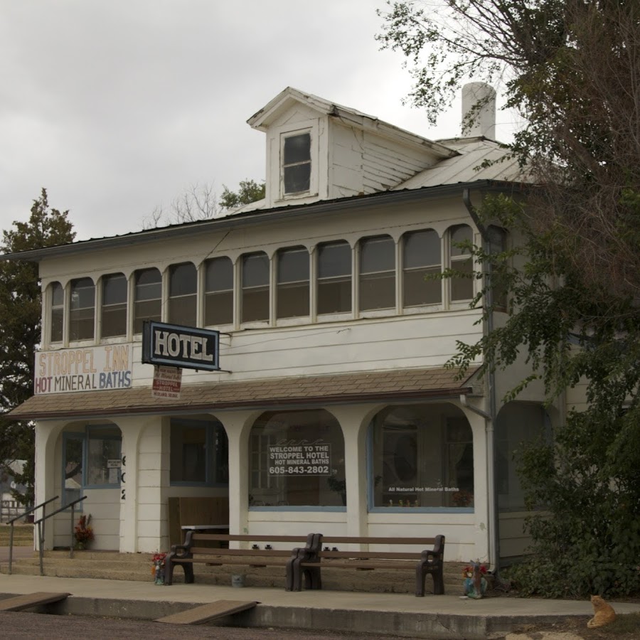 Stroppel Hotel & Mineral Baths in Midland South Dakota YouTube