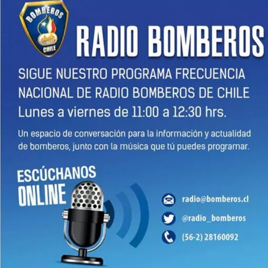 RADIO BOMBEROS DE CHILE YouTube